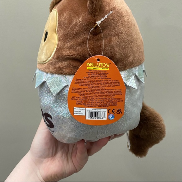 Squishmallow (NWT) 8” Hershey’s kisses wade the werewolf plush teddy bear - Picture 3 of 6